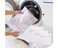 Bovake Wäschesack, Netz-Wäschesäcke für Feinwäsche, mit Premium-Reißverschluss, Reisetasche, Organisationstasche