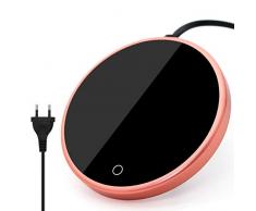 Tassenwärmer Getränkewärmer, SZSMD Elektrischer Kaffee Becher Wärmer, Automatischer Berührungssensor Kaffeewärmer Heizplatte für Tee Kaffee Milch für Büro, Hausgebrauch