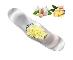 JOJYO Knoblauchpresse,Knoblauchpresse Edelstahl Rostfrei Knoblauchmühle Werkzeuge zur Herstellung von Knoblauch