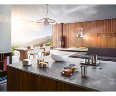 Blomus 63610 Tablett Basic, Edelstahl matt, 10 x 17 cm