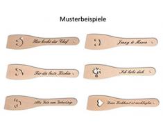 Kochlöffel Pfannenwender Holzlöffel Löffel mit Motiven und Brandgravur