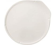 Villeroy & Boch Pizza Passion Pizzateller, 2er-Set, 33x31,5x3 cm, Premium Porzellan, Weiß