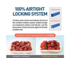 Lock & Lock Frischhaltebox rechteckig 6*350ml 135x102x52mm HPL806