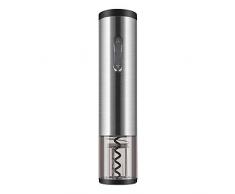 Prous Elektrischer Wein Flaschenöffner Korkenzieher, DT03 Wiederaufladbar Weinöffner USB Lade Folienschneider