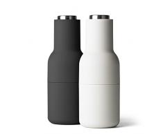 Menu 4418599 Bottle Grinder Pfeffer- und Salz-Mühle aus Edelstahl, klein, 2-teilig