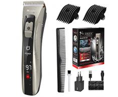 Baozun Haarschneider Haarschneidemaschine Haarscherer Herren Bartschneider Barttrimmer Haartrimmer Präzisionstrimmer Langhaarschneider Trimmer Wasserdicht