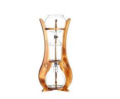 MorLugan Kaffeemaschine, Haushalts-Kaffeezubehör mit Eisverstellung und einstellbarem Doppelventil, kann problemlos 6-8 Portionen Kaffee zubereiten