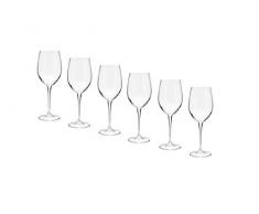 Bormioli Weinglas Set Premium 6-tlg. 470 ml, spülmaschinfeste Weingläser, stabil & robust, hochwertige Qualität made in Italy