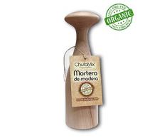 Vegan Milker Holzmörser, Ersatz by Chufamix. Funktioniert mit jeder Version des Gerätes. Holz aus zertifizierten, nachhaltigen Wäldern