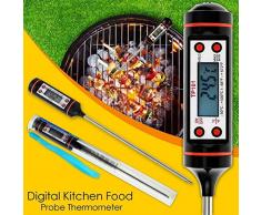 kemanner Digitales Fleischthermometer mit Kochthermometer für den Küchengrill Einkochthermometer