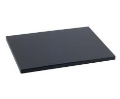 Metaltex 73381538 Schneidebrett, Polyethylen 38 x 28 x 1,5 cm Schwarz