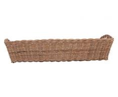 Vintage-Line Rattantablet 2018 ca. 58 x 39 cm Frühstückstablett Serviertablett Tablett Naturrattan