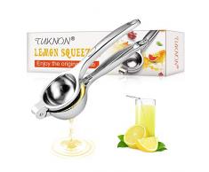 Zitronenpresse, Limettenpresse, Zitronenpresse Edelstahl, Zitronenpresse Manuell, Saftpresse Manuell, Zitruspresse Handentsafter, Zitrusfrucht Handpresse Entsafter, Hohe Festigkeit, Schweres Design