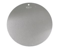 Haus rund Kuchen Platte, silber, 32 cm