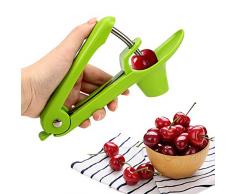 Runy Obst-Werkzeug, Kirschkern-Samen-Entferner, Olivenkern, Kunststoff, Küchenzubehör grün