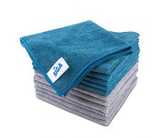 Mr Siga Mikrofaser-Reinigungstuch, Größe: 40 x 40 cm, 12 Stück