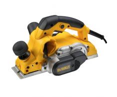 DeWalt Elektrischer Hobel D26500K mit großer Messerwelle - präzise hobeln auch in hartem Holz / 82mm Hobelbreite / 1050W / Elektrohobel mit Wendemesser, Falztiefen- & Parallelanschlag Koffer u.v.m