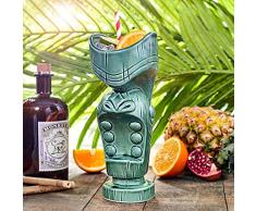 Mund Tiki Bechern Klauenhammer/Latthammer/600 ml – Keramik Hawaiian Cocktail Becher