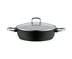 WMF Bueno Induction Kochtopf 28cm, Glasdeckel, Bratentopf 4,2l, Aluguss beschichtet, Topf Induktion