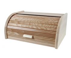 Brotbox, Rollbrotkasten aus Buche groß, made in EU