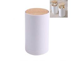 FRFJY Pop-Up Baumwolle Tupfer Halter Automatisch Zahnstocher Spender Halter Badezimmer Aufbewahrung Organizer Kiste - Wie abgebildet