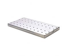 Genware NEV-SSDT3020 Abtropfschale, Edelstahl, 30 x 20 cm
