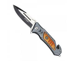 Haller Rescue Taschenmesser, grau/orange, 84683