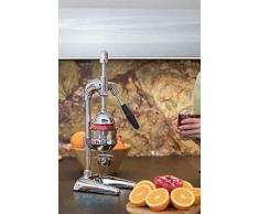 Optimum-Aqualotus PROFESSIONELLE Hand SAFTPRESSE ZITRUSPRESSE ORANGEN Granatapfel Chrom XL
