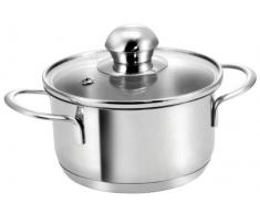 Kopf Mini Induktion Kochtopf Parvus, Ø 12 cm, Höhe 6,5 cm, 0,65 Liter, Edelstahl