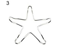 KeandYaoYao Küchenwerkzeug Edelstahl Herdplatte Reduzierstück Unterstützung Kaffeekanne Simmer Ring Küchenwerkzeug, edelstahl, 3