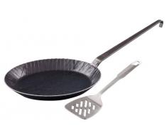 GRÄWE® Profi schmiedeeiserne Bratpfanne schwer (/) 32 cm - Made in Germany