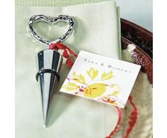 Weinstopper Herz (z.B. als Gastgeschenk für die Hochzeit)