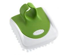 Chefn Gemüsebürste PalmBrush, Handbürste für die leichte Reinigung von Gemüse (Farbe: Grün, Orange, Lila - nicht frei wählbar), Menge: 1 Stück