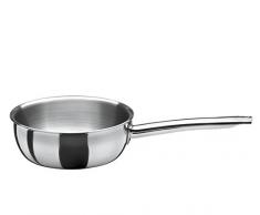 Spring 0415666018 Brigade Premium Sauteuse, Edelstahl, silber, 36,5 x 19,8 x 6,5 cm