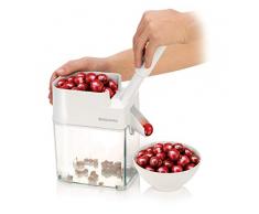 Tescoma Kirschentkerner, Stein, weiß/transparent, 18.5 x 11.5 x 20.5 cm