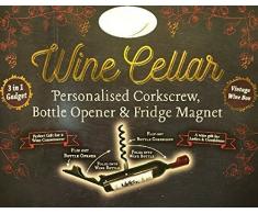 Flaschenöffner/Korkenzieher ~ NAMEN ( K ) ~ korkenzieher/Flaschenöffner & Kühlschrank-Magnet - Kirsty