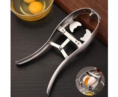 ZJZ Eieröffner Eierbrecher Werkzeug Eierschalenschere Edelstahl Eierknacker Eieraufsatz