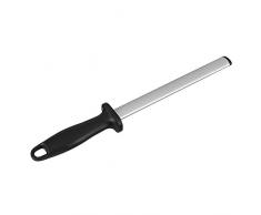 8 inch Diamond Wetzstahl Professional Extra Fine Oval Messerschärfer Steel Rod Küche Diamond Coated Honing Steel für Chefs Honing Butcher Messer
