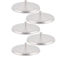 Edelstahl Schlafsack, in Form eines Tees, rund, Kaffeeglas aus Glas, Wassertasse, Deckel, 5 Stück