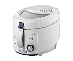 DeLonghi F 38436 Roto Fritteuse | mit herausnehmbarem Frittierbehälter | Ölablauffunktion | weiß