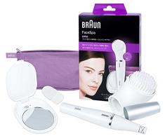 Braun FaceSpa 830 (Japan-Edition) Gesichtsreinigungsbürste und -epilierer mit Spiegel