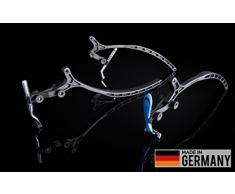 easy-raze 2.0 Das Original - Herren Rückenrasierer verstellbar - Körperrasierer Set mit Einschäumpinsel - Made in Germany