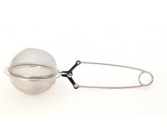Teezange Teesieb Gewürzzange aus Edelstahl 6,5 cm Teezubehör Gewürz Tee Ei-Zange