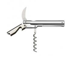 WMF Vino Kellnermesser, Kellnerbesteck mit Flaschenöffner, Kapselheber, Folienschneider, Korkenzieher, für alle Korkenarten