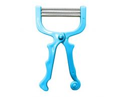 Luccase Haarentferner Entfernt Gesichtshaarentfernungs Werkzeug Gesicht Schönheit Werkzeug 3 Epilierer Entfernung Federgewinden für Stirn Wangen Oberlippe Kinn (Blau)