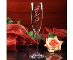 Leonardo Sektglas limited mit Gratis Gravur des gewünschten Namens