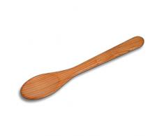 HOFMEISTER® Servier-Löffel aus Kirsch-Holz, oval, 32 cm, aus Europa, hitzebeständig, Keine Kratzer im Topf, antibakterieller Rührlöffel, kein Plastik im Essen, robuster Gemüselöffel