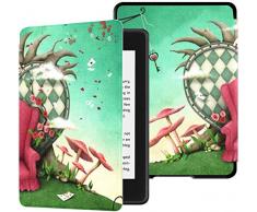 wasserfeste Stoffhülle für Kindle Paperwhite (10. Generation, Veröffentlichung 2018), Konzept-Fantasy-Hintergrund-Illustrationsplakat-Fototablett-Hülle