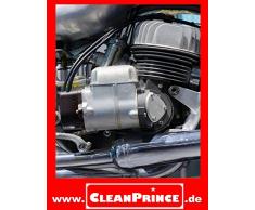 CleanPrince 500 ml METALLSANIERER Metall-Sanierer Metalle Metall Metallreiniger Reiniger Reinigungsmittel, Fettverschmutzungen, Kalk- und Wasserflecken sowie Ablagerung, Grünspan etc., speziell für Spülbecken, Edelstahltöpfe,