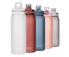 Opard Trinkflasche Sport 900ml -Wasserflasche aus Tritan BPA-Frei, Auslaufsicher Sportflasche für Kinder, Sport, Fitness, Fahrrad, Fußball, Outdoor